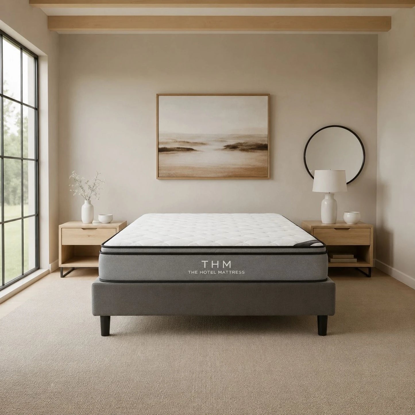 Sommier 2 Plazas THM Ruthenium
