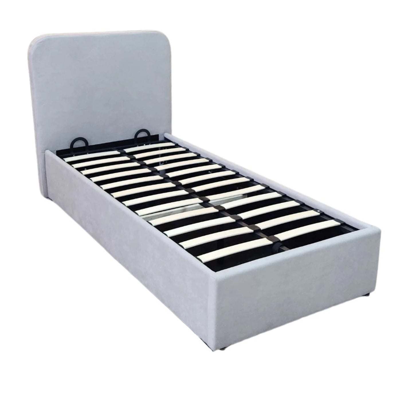 Sommier baul 1 plaza THM Hybrid Ruthenium con respaldo