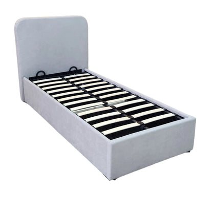 Sommier baul 1 plaza THM Hybrid Ruthenium con respaldo