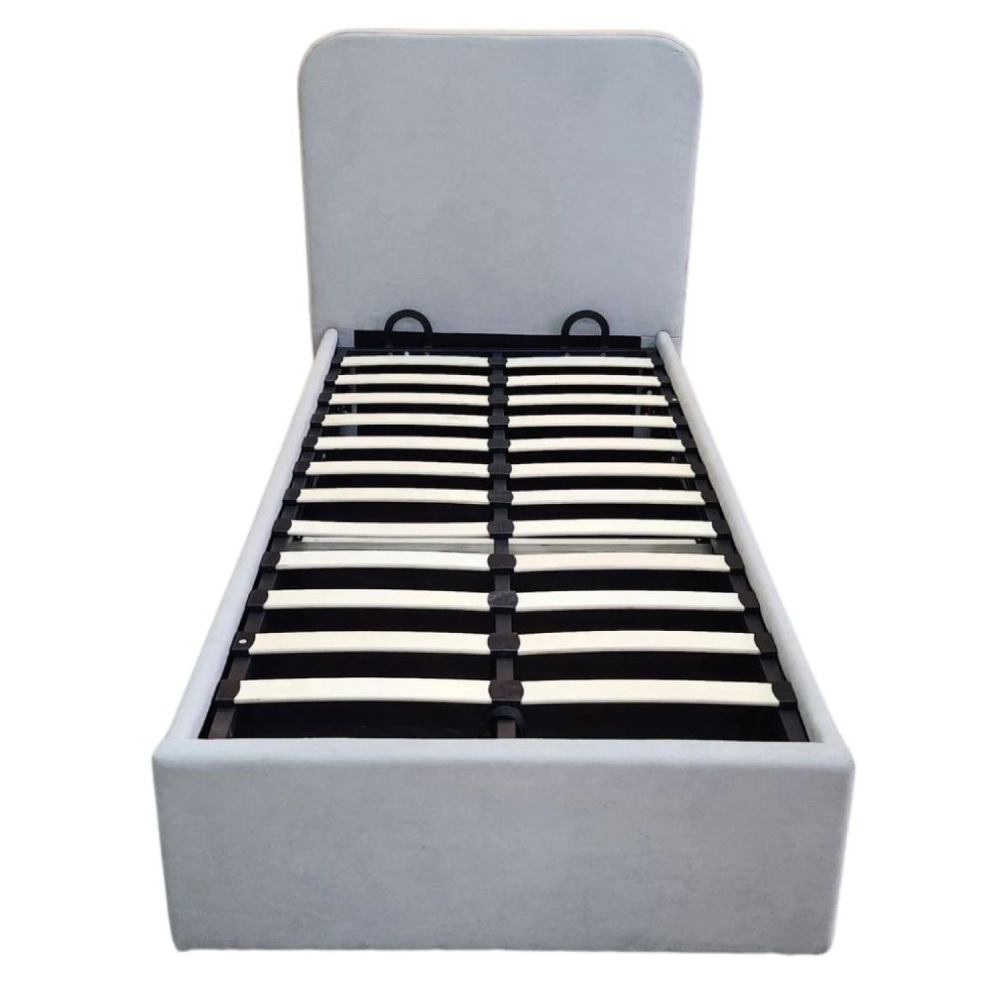 Sommier Baul 1 Plaza THM Memory Foam Con Respaldo