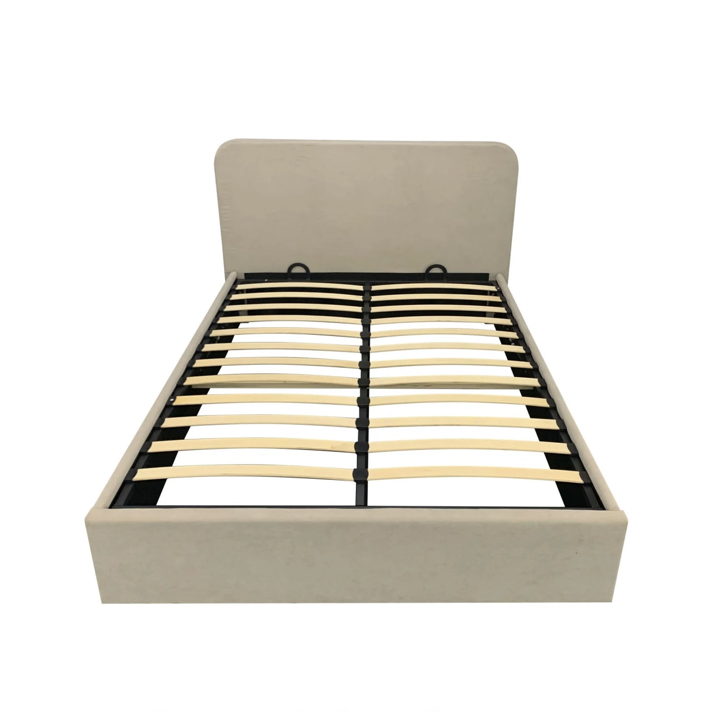 Sommier Baul 2 Plazas THM Bronze Con Respaldo