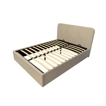 Sommier Baul 2 Plazas THM Memory Foam Con Respaldo