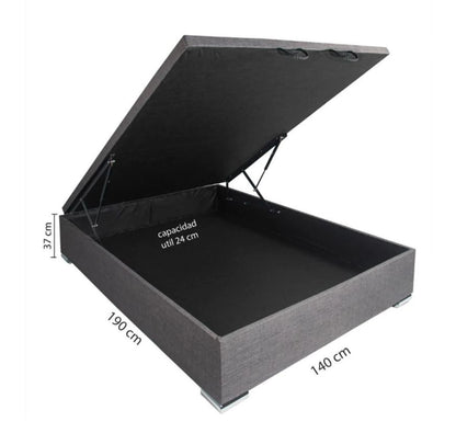 Sommier Baul 2 plazas THM Mercury