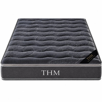 Sommier Baul 2 Plazas THM Silver Con Respaldo