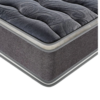 Sommier Baul 2 Plazas THM Silver Con Respaldo