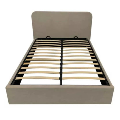 Sommier baul plaza y media THM Hybrid Rhodium con respaldo