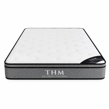 Sommier Baul plaza y media THM Hybrid Ruthenium con Respaldo