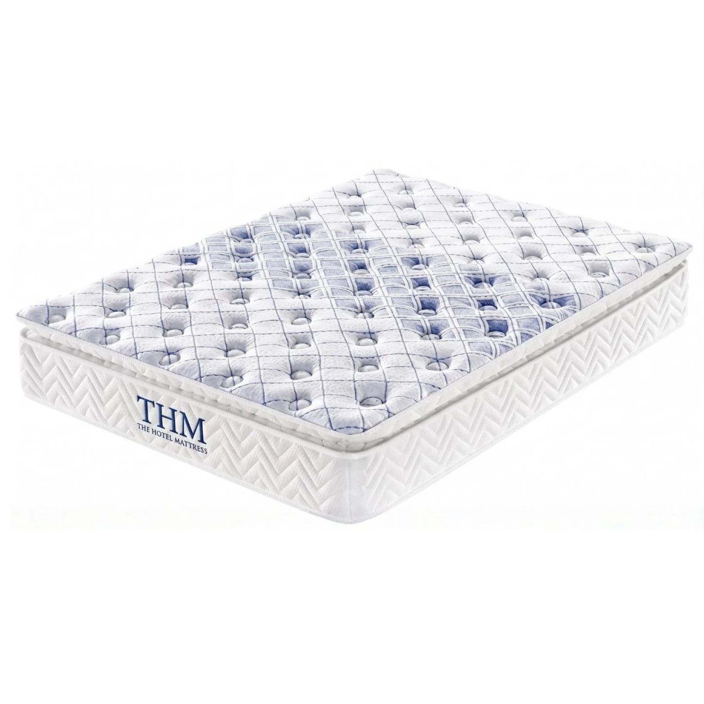 Sommier Baul Queen THM Hybrid Rhenium Con Respaldo
