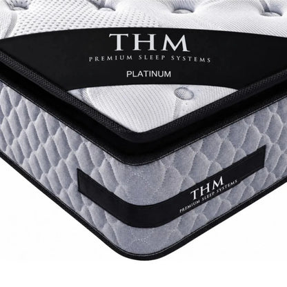 Sommier Extra King THM Platinum - Negro