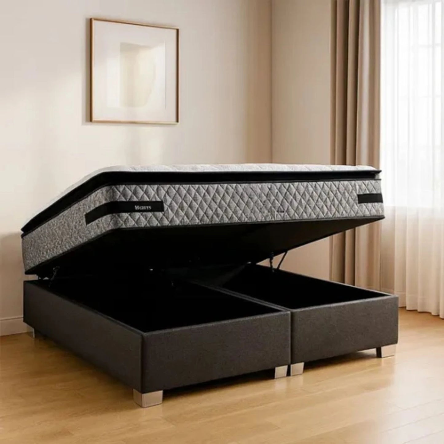 Sommier King THM Platinum Hybrid Box Baul