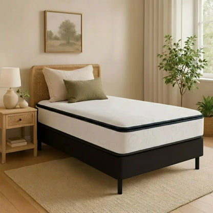 Sommier plaza y media THM Mercury - Negro
