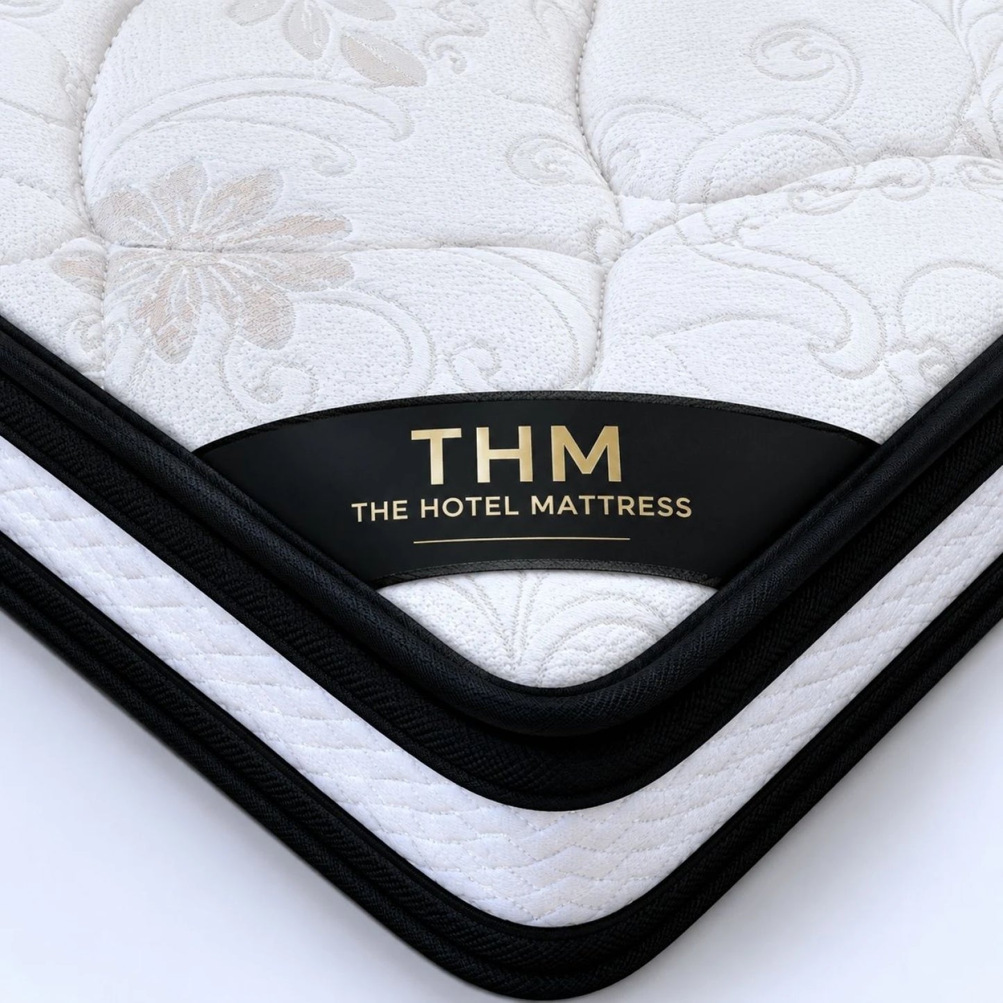 Sommier plaza y media THM Mercury - Negro