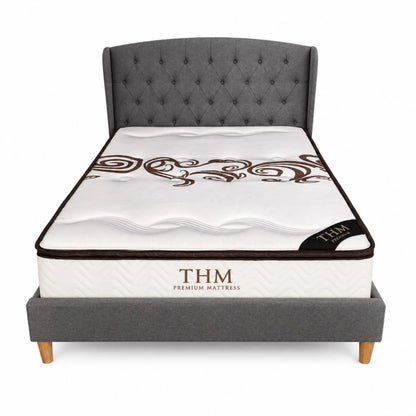 Sommier queen THM Hybrid Palladium con respaldo
