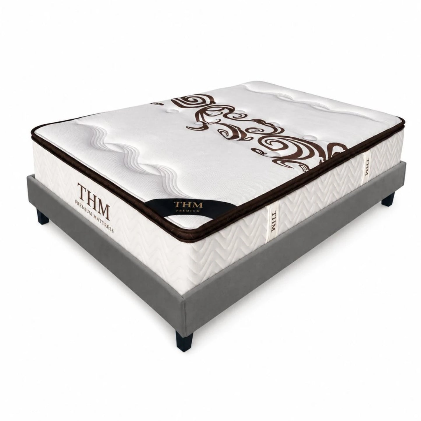 Sommier queen THM Hybrid Palladium