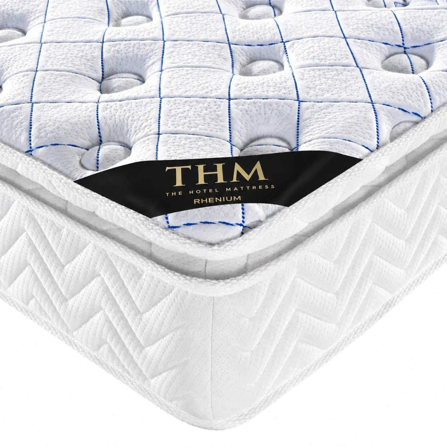 Sommier Queen THM Hybrid Rhenium - Negro