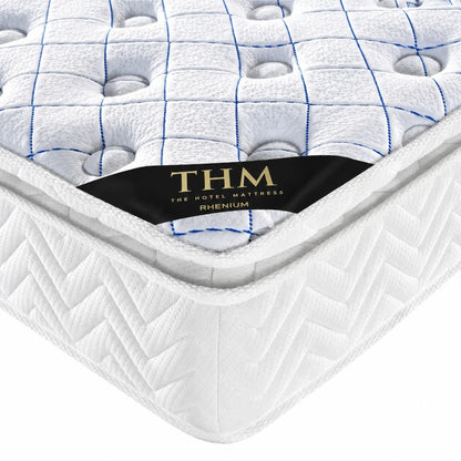 Sommier Queen THM Hybrid Rhenium - Negro
