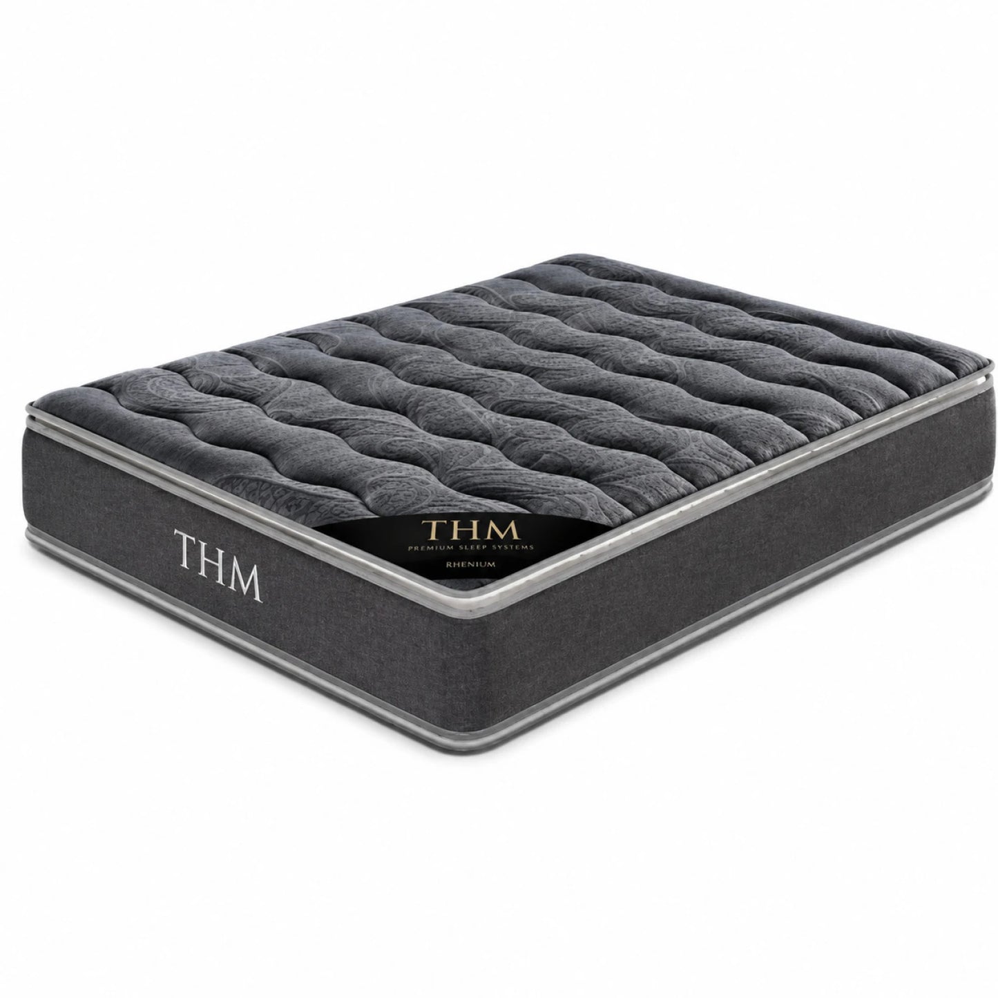 Sommier Queen THM Hybrid Silver Smart Box Baúl - Negro