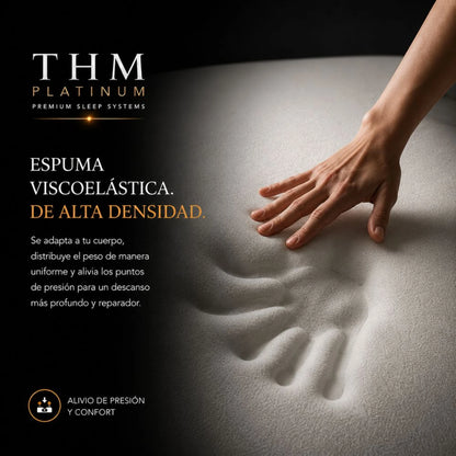 Sommier Queen THM Platinum - Negro