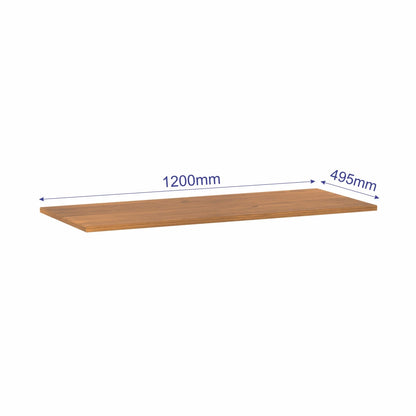 Tapa para bajo mesada 120 cm - Roble