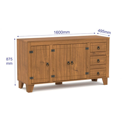Tapa para bajo mesada 160 cm - Roble